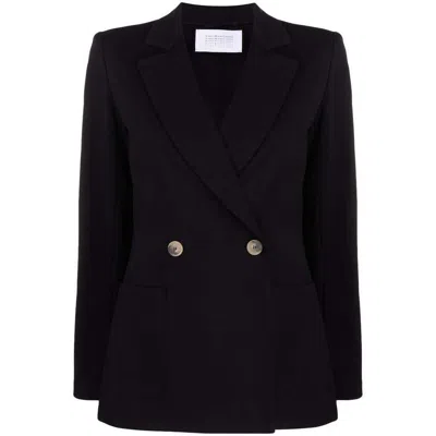 Shop Harris Wharf London Jackets In Black