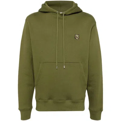 Shop Maison Kitsuné Sweatshirts In Green