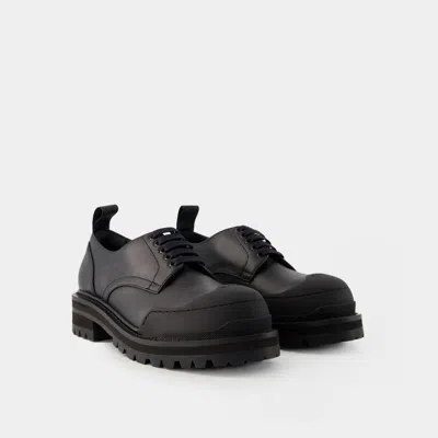 Shop Marni Dada Derbies In Black