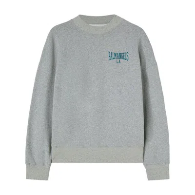 Shop Palm Angels Sweaters In Grey