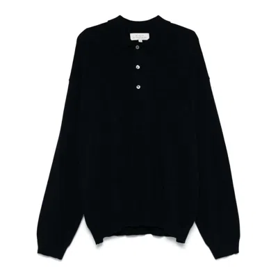 Shop Studio Nicholson Sweaters In Blue