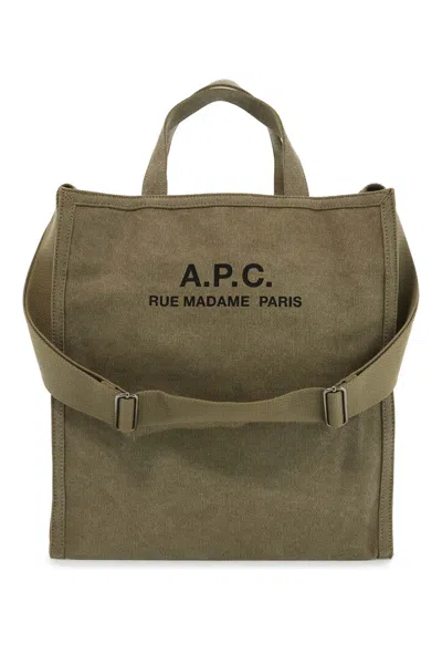 Shop Apc A.p.c. Récupération Canvas Shopping Bag