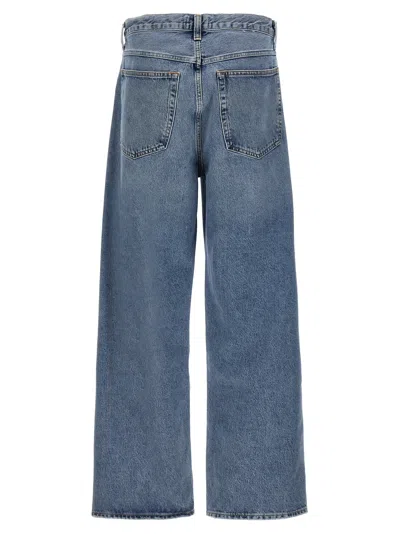 Agolde Fusion Baggy Jeans In Blue