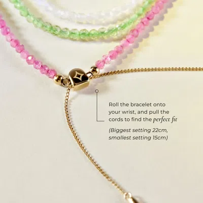 Astrid &amp; Miyu Pink Beaded Bracelet
