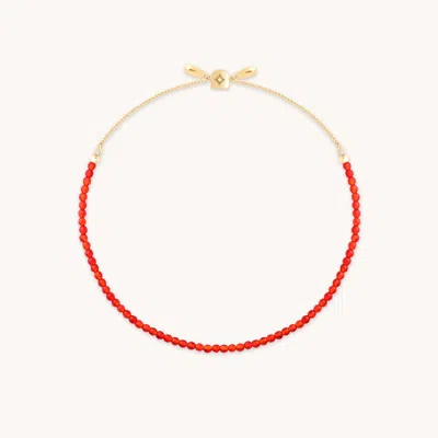 Astrid &amp; Miyu Red Beaded Bracelet