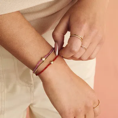 Astrid &amp; Miyu Red Beaded Bracelet