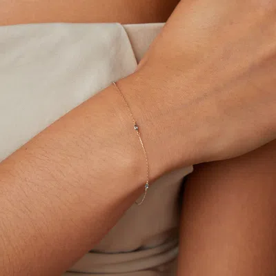 Astrid &amp; Miyu Alexandrite Triple Marquise Bracelet