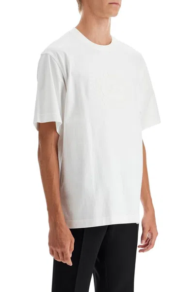 Shop Burberry "ekd Embroidered T Shirt