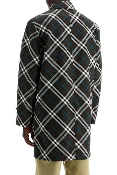 Shop Burberry Ered\n\n'checkered Nylon Car Coat