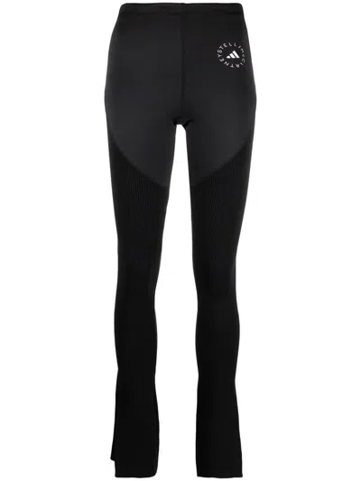 Shop Adidas By Stella Mccartney Truestrength Flatknit Pant Clothing In Black