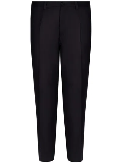Dolce & Gabbana Wool Pants In Blue