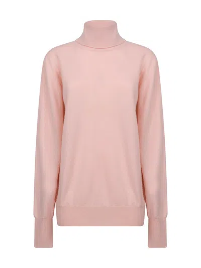 Jil Sander Turtleneck Knitwear Long Sleeves In Multicolor