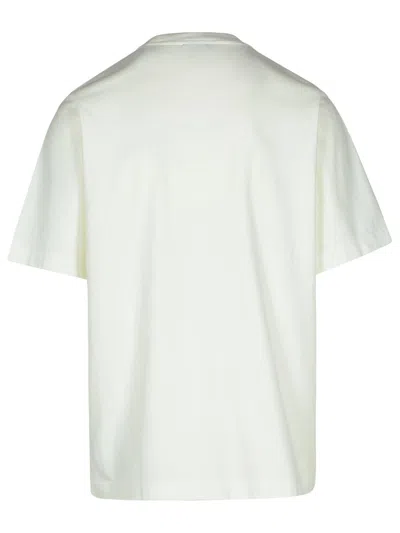 Burberry "ekd Embroidered T-shirt In White
