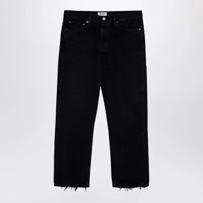 Agolde Gray Jeans In Regenerated Denim