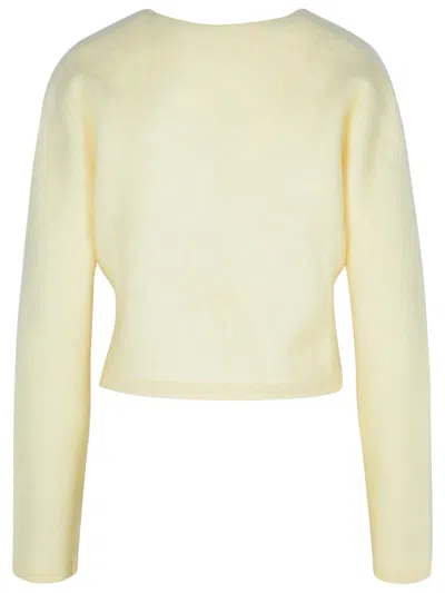 Lisa Yang Filippa Cream Cashmere Cardigan In Cream