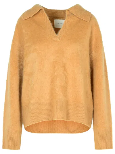 Lisa Yang Kerry Beige Cashmere Sweater In Cream