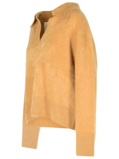 Lisa Yang Kerry Beige Cashmere Sweater In Cream