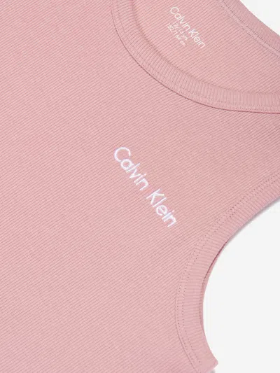 CALVIN KLEIN UNDERWEAR CALVIN KLEIN GIRLS 2 PACK VEST SET 