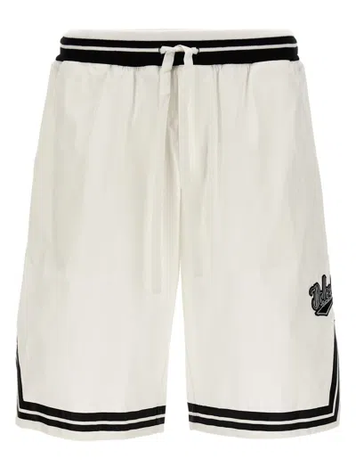 Shop Dolce & Gabbana 'dolce&gabbana' Bermuda Shorts In Multicolor