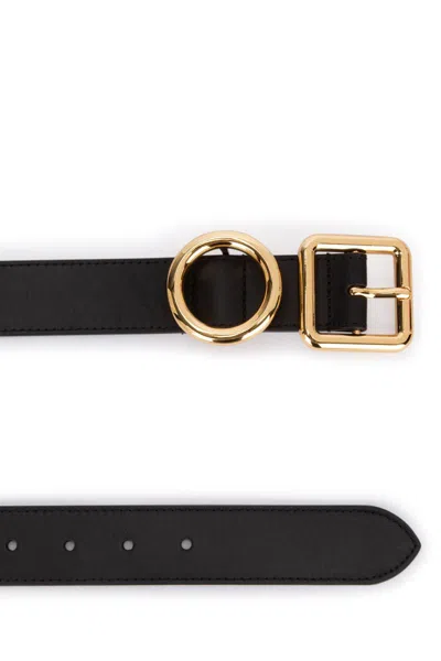 Shop Jacquemus Belt In Black