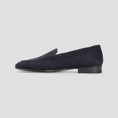 Shop The Row Loafers In Blue