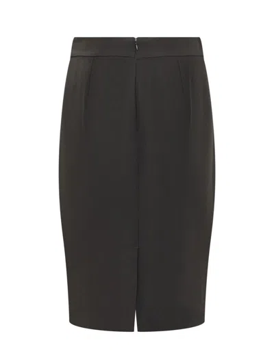 Shop Emporio Armani Skirts In Nero-black