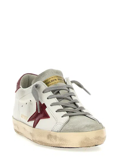 Shop Golden Goose 'superstar' Sneakers In Red