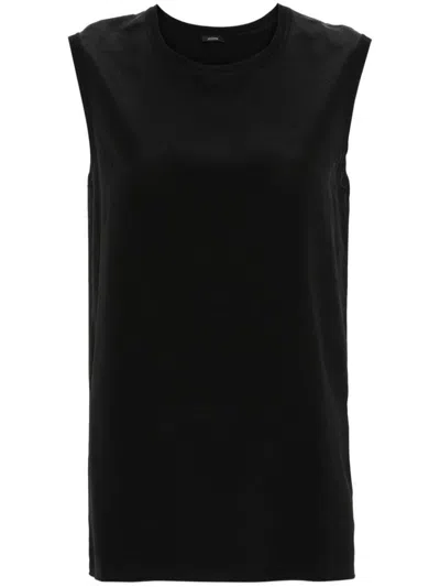 Shop Joseph Bley Blouse Crepe De Soie Clothing In Black