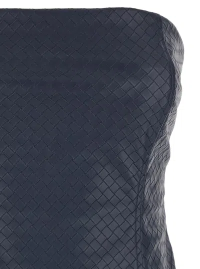 Rotate Birger Christensen 'textured Strapless Midi Dress With Back Slit' In Blue