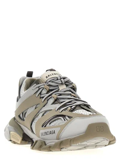 Shop Balenciaga 'track' Sneakers In Gray