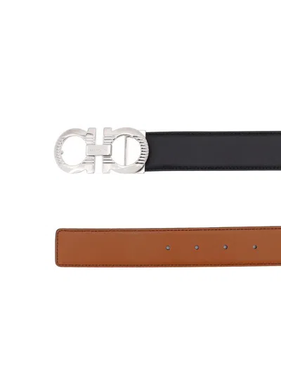 Shop Ferragamo Salvatore  Belt In Black