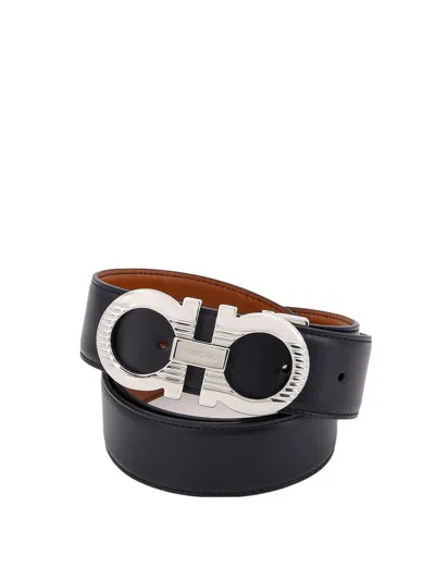 Shop Ferragamo Salvatore  Belt In Black