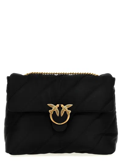 Shop Pinko 'love Puff Extra' Crossbody Bag In Black