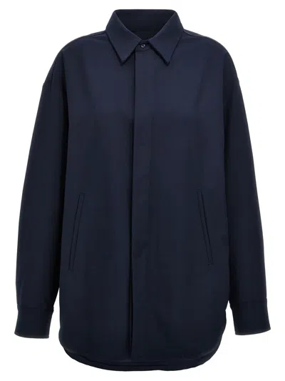 Shop Thelatest The Latest 'andrea' Shirt In Blue