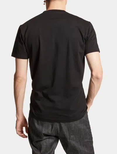 Dsquared2 3d-printed Logo Cool Fit T-shirt In Black