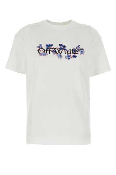 Shop Off-white T-shirt In Whitemu