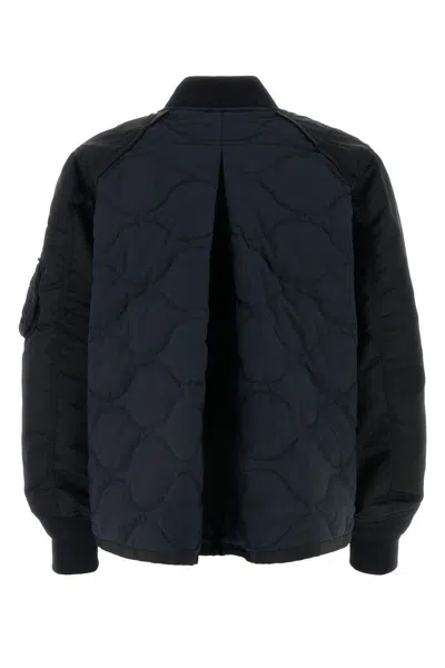 Shop Sacai Jackets In Black