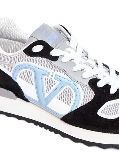 Valentino Garavani Vlogo Pace Mix Materials Sneakers In Multi