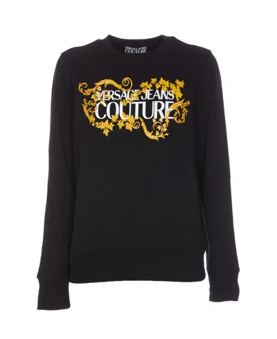 Shop Versace Jeans Couture Sweaters In Black