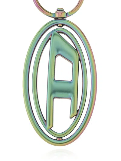 Diesel 1dr Keyring In Green