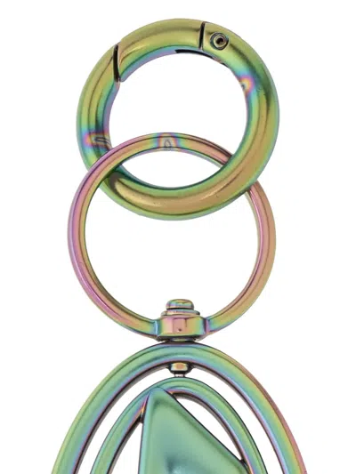 Diesel 1dr Keyring In Green