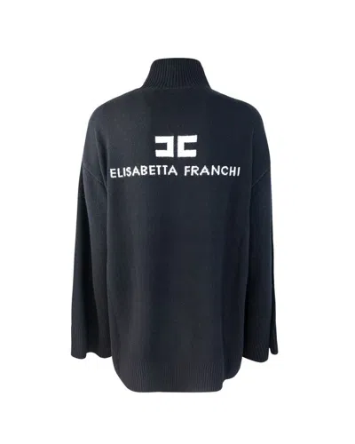 Shop Elisabetta Franchi Sweater In Black