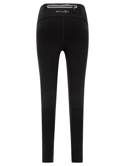 Moncler Grenoble Twill Trousers In Black