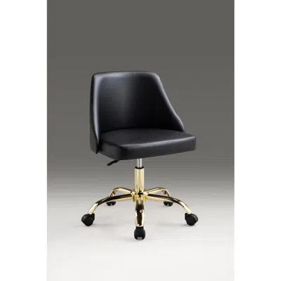 Creative Images Office Chair With Gold Base