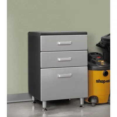 American Furniture Classics Tuff Stor 24216k Three Drawer Base Cabinet For Garage