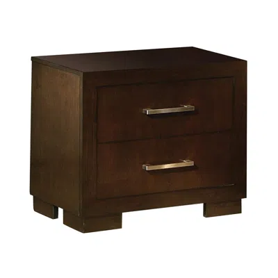 Coaster Co. Of America Jessica 2-drawer Nightstand Cappuccino