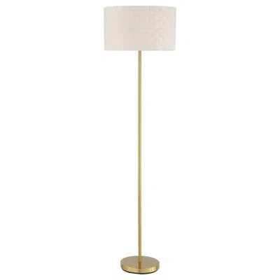 Coaster Ramiro Drum Shade Floor Lamp Gold