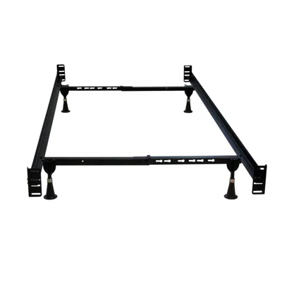 Hollywood Bed Frame Headboard & Footboard Bed Frame Twin/full With 4 Glides