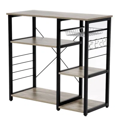 American Furniture Classics Kitchen Island With Slide Out Vegetable Basket