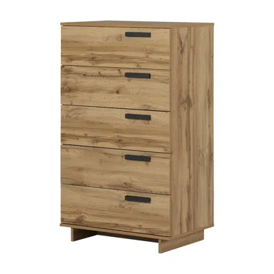 South Shore Furniture Cavalleri 5-drawer Chest, Nordik Oak